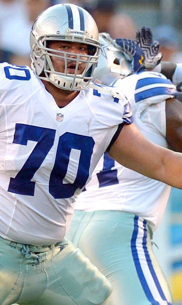 Cowboys' Martin OK after stinger, but injuries mount for Romo's line